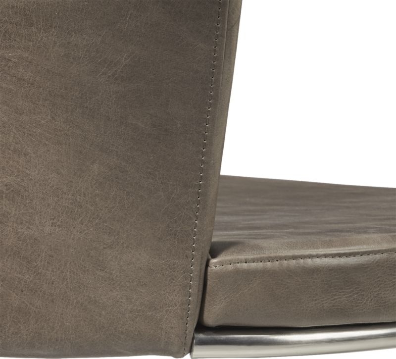 Cleo Grey Cantilever Chair - Image 5