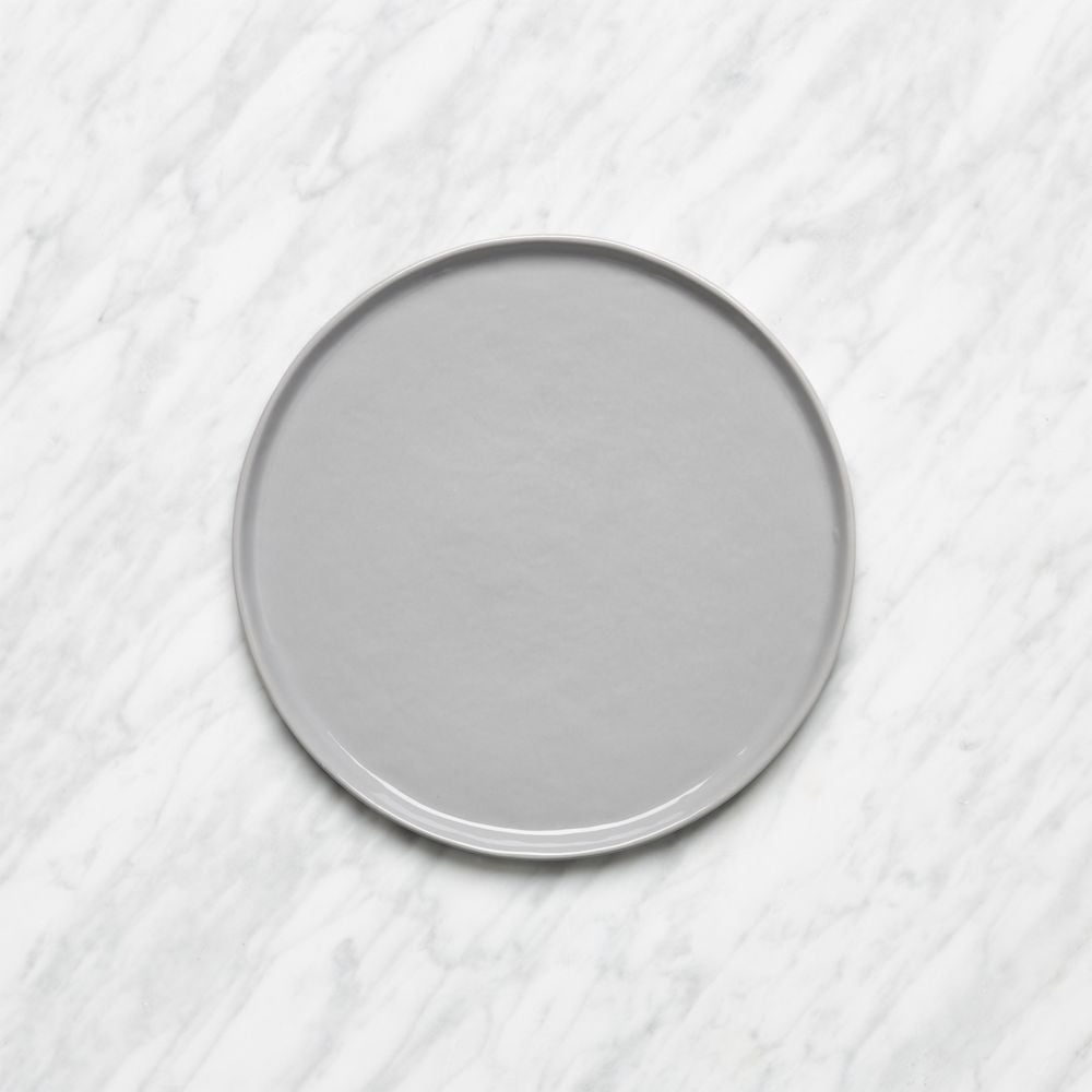 Mercer Grey Round Porcelain Salad Plate - Image 0