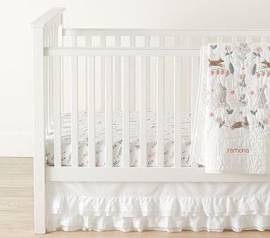 Ramona Baby Quilt, White Multi - Image 1