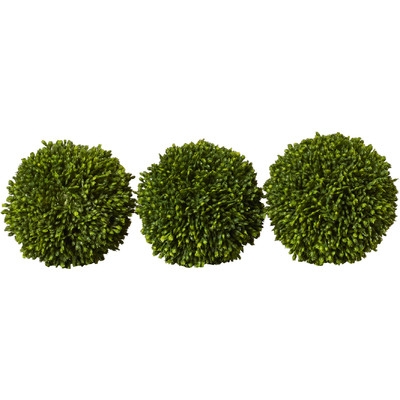Faux Ball Decor Round Topiary - Image 0