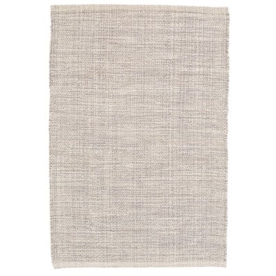 Marled Cotton Area Rug, Gray, 9' x 12' - Image 0