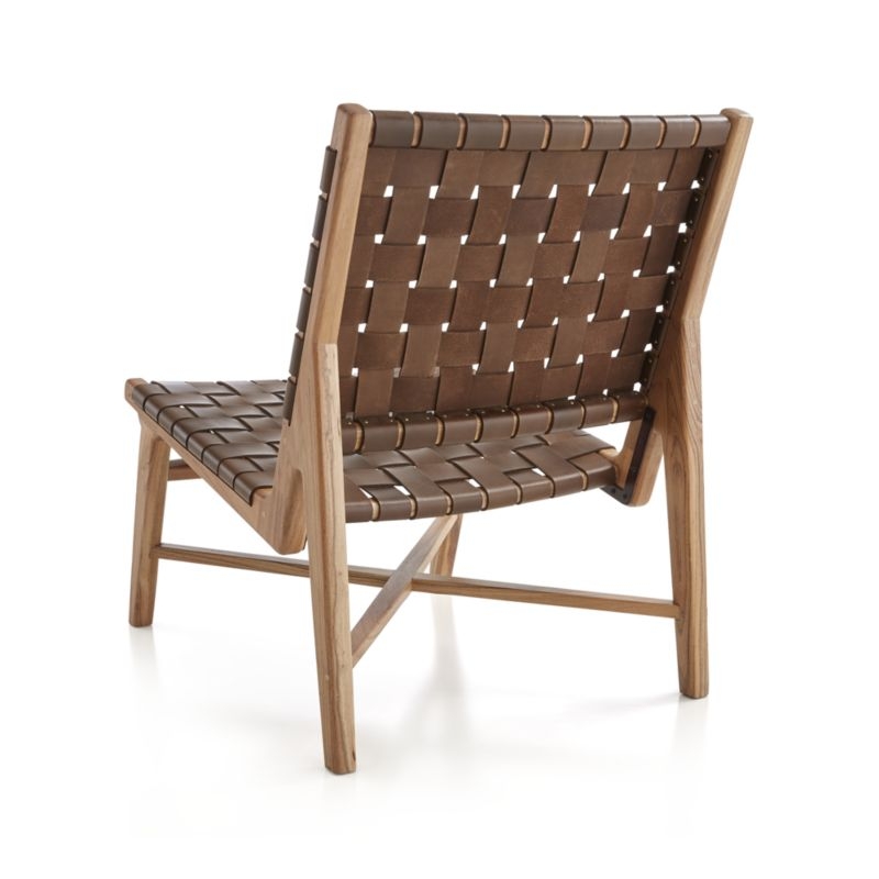 Taj Leather Strap Chair - Image 5