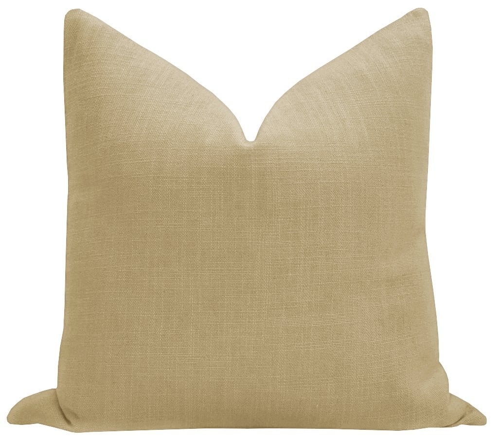 SIGNATURE LINEN // CAMEL - Sample 4" X 4" - Image 0