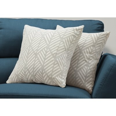 Jase Geometric Design Throw Pillow - Image 0