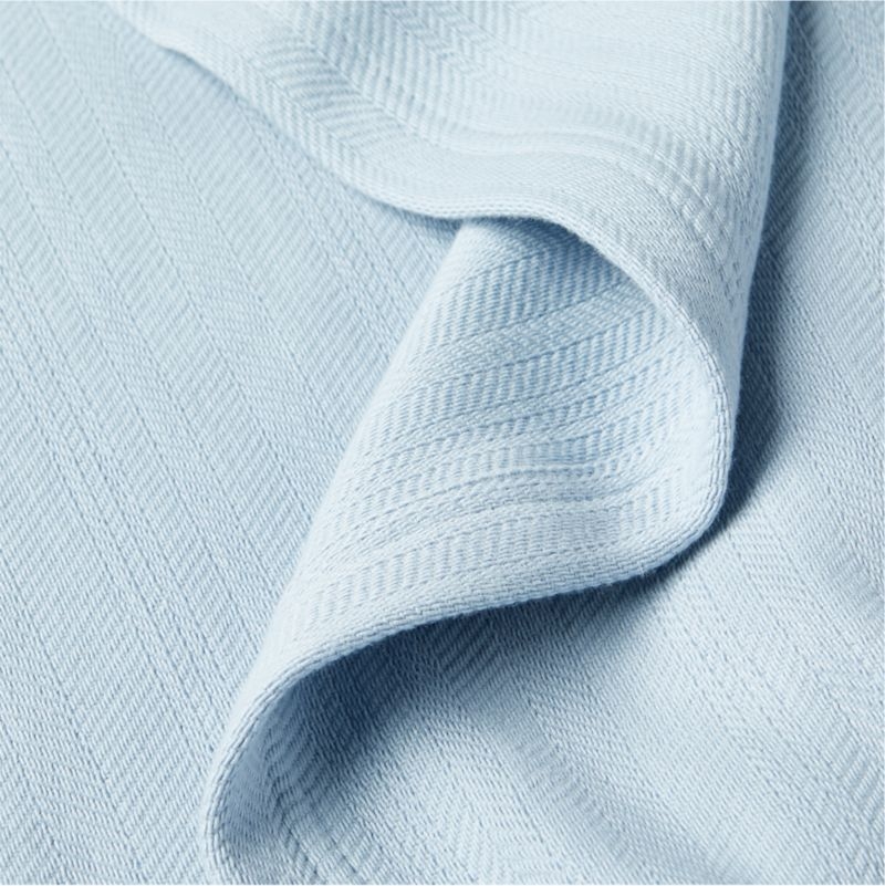 Basic Blue Full/Queen Bed Blanket - Image 1