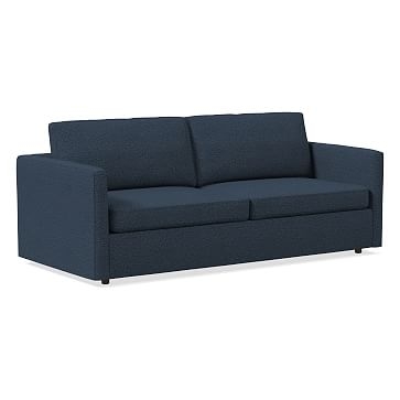 Harris 86" Sofa, Poly, Chenille Tweed, Nightshade, Concealed Supports - Image 0