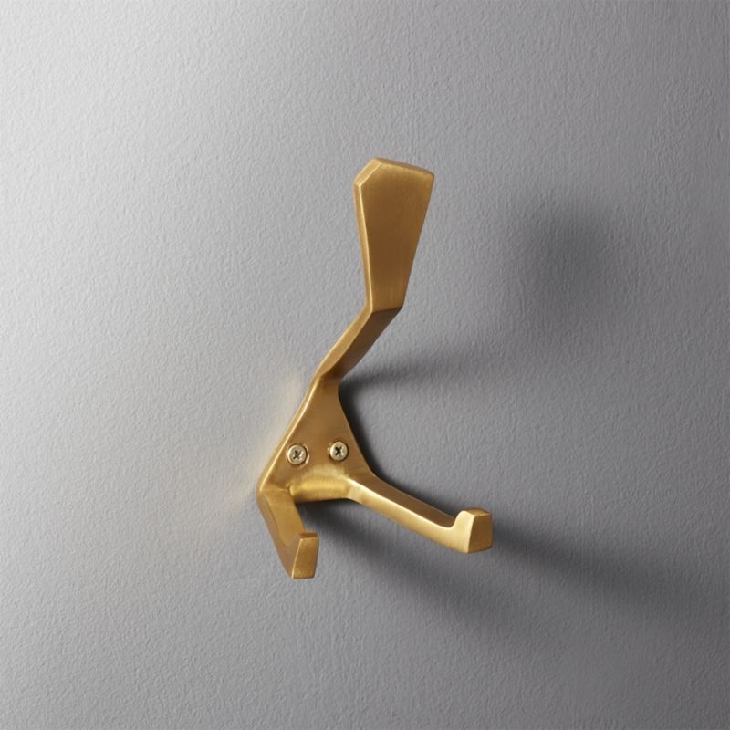Brass 3 Arm Hook - Image 2