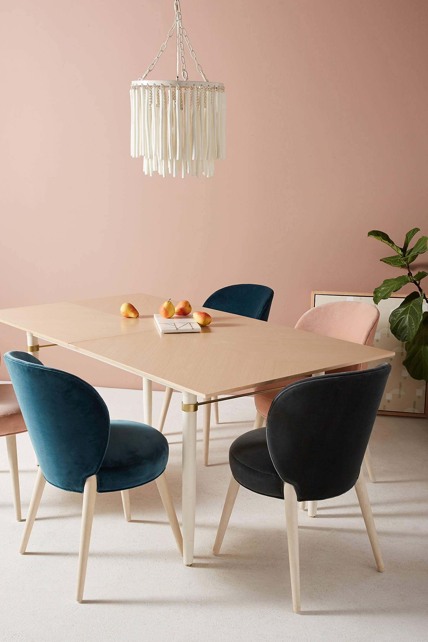 Velvet Remi Dining Chair - Image 0