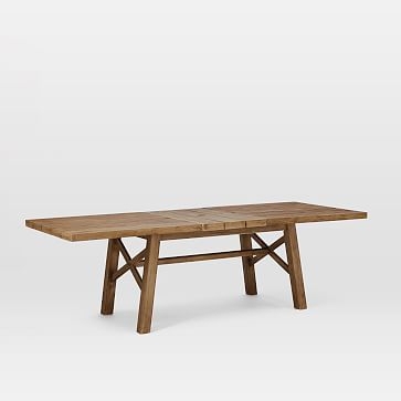 Jardine Expandable Dining Table (77" to 98"), Driftwood - Image 0