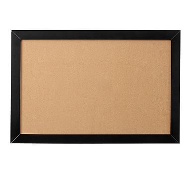 Framed Corkboard, 36 x 24", Black - Image 2