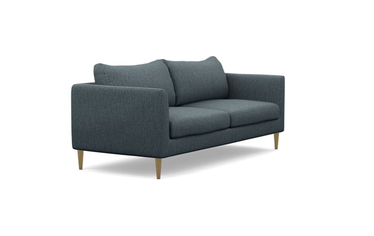 Owens Sofa with Rain Fabric and Brass Plated legs - Image 1