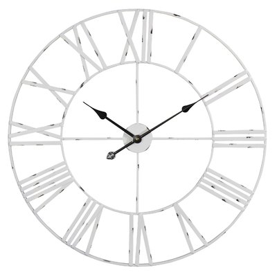 Oversized Moyer Round Metal 28" Wall Clock - Image 0