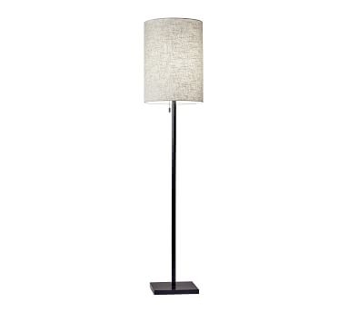Forsyth Floor Lamp, brushed steel - Image 1