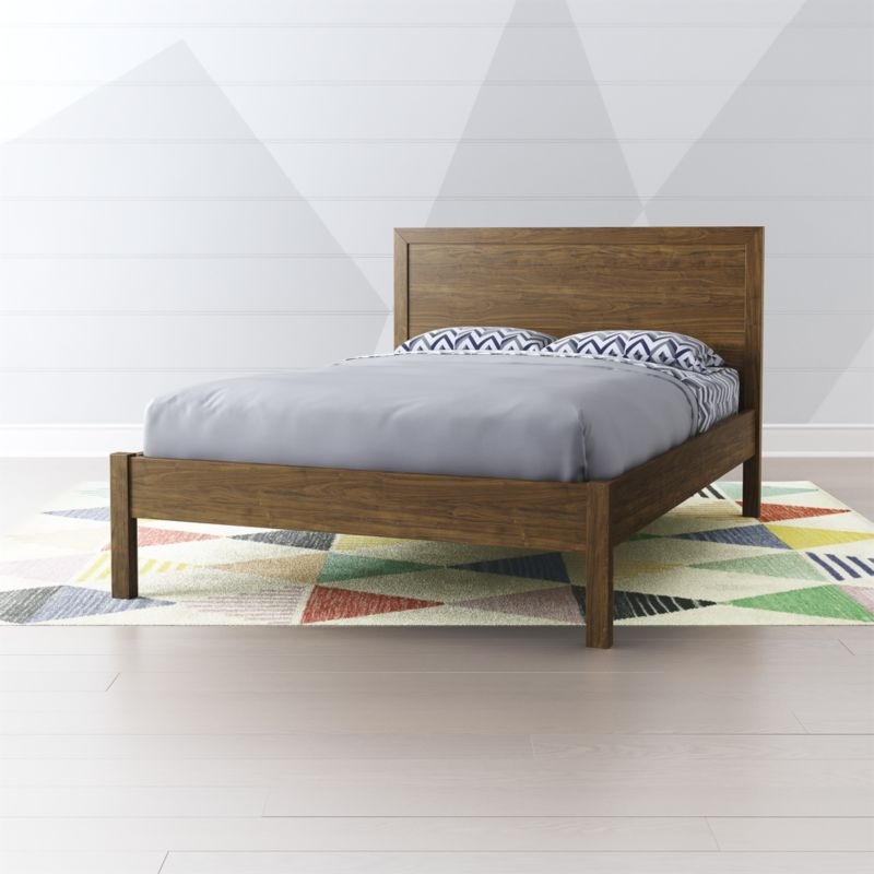 Taylor Walnut Twin Bed - Image 3