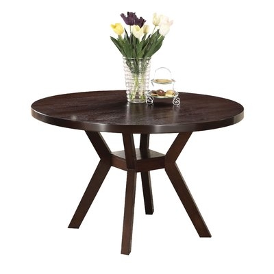 Keziah Round Wooden Dining Table - Image 0