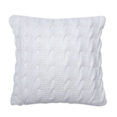 Pitchford Cable Cotton Throw Pillow - Image 0