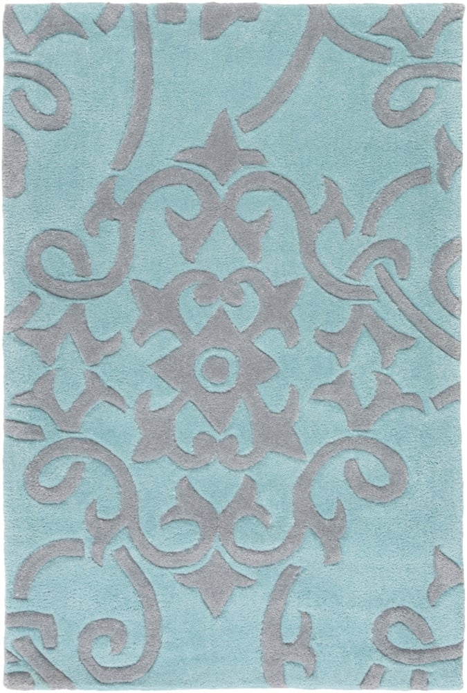 Cosmopolitan Blue Indoor 2' x 3' Handmade Rug - Image 0