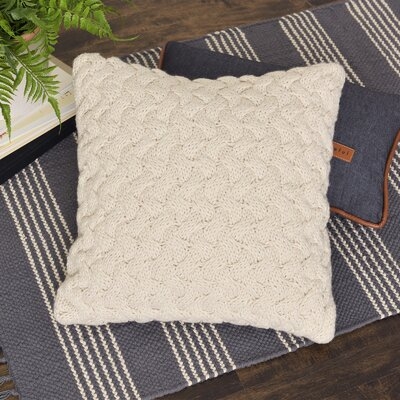 Sweater Knit Throw Pillow - Image 0