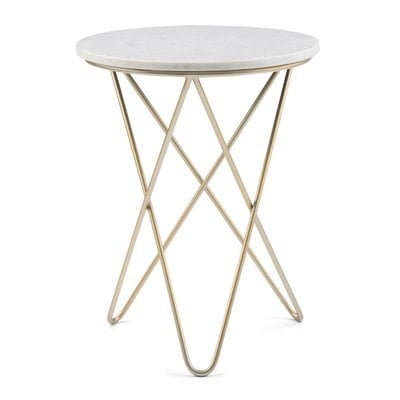 Claytor Tray Top Cross Legs End Table - Image 0