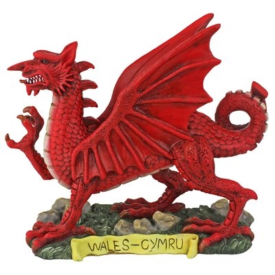 The Red Welsh Dragon Figurine - Image 0
