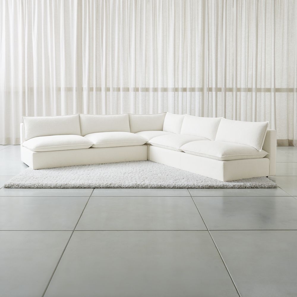 Lotus Deep Modular 3-Piece Corner Sectional Sofa - Image 0