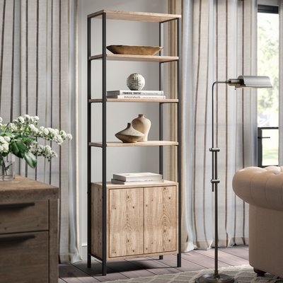 Blonde Etagere Bookcase - Image 0