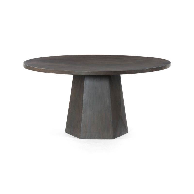 Kesling 60" Round  Wood Dining Table - Image 3