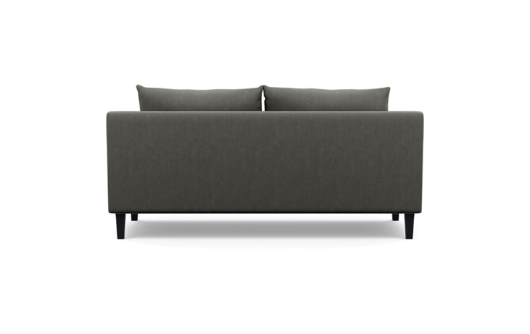 Sloan Sofa with Grey Tent Fabric and Painted Black legs - Image 3