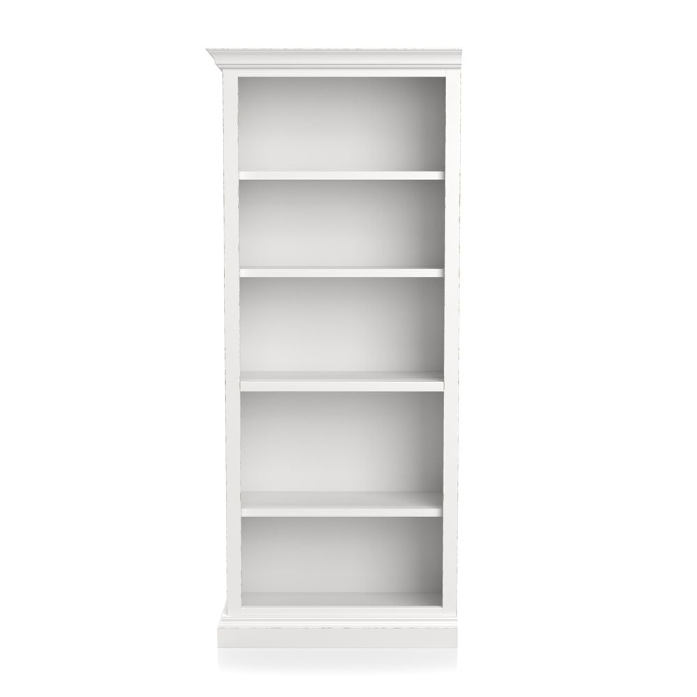 Cameo White Left Open Bookcase - Image 0