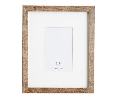Wood Gallery Single Opening Frame, 4" x 6", Gray - Image 0