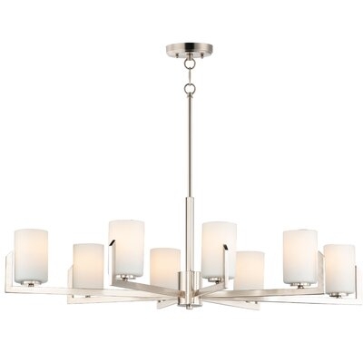 Demetris 8-Light Shaded Classic / Traditional Chandelier - Image 0