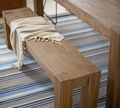 West Parsons Dining Bench, Tawny - Image 2