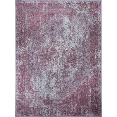 Romulus Wool/Cotton Aubergine Area Rug - Image 0