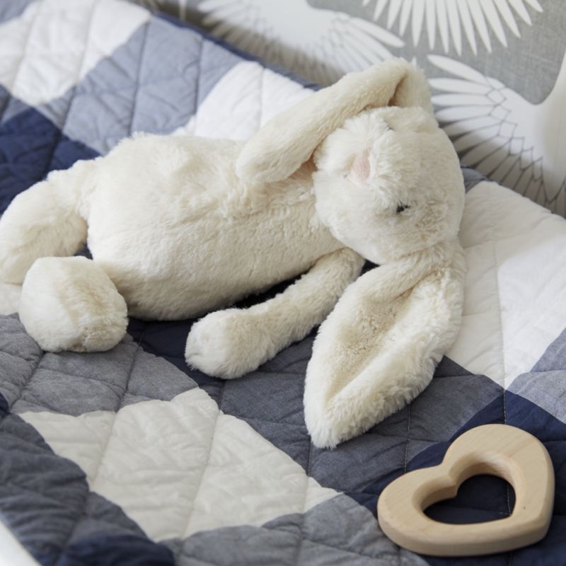 Jellycat ® White Bunny Kids Stuffed Animal - Image 3