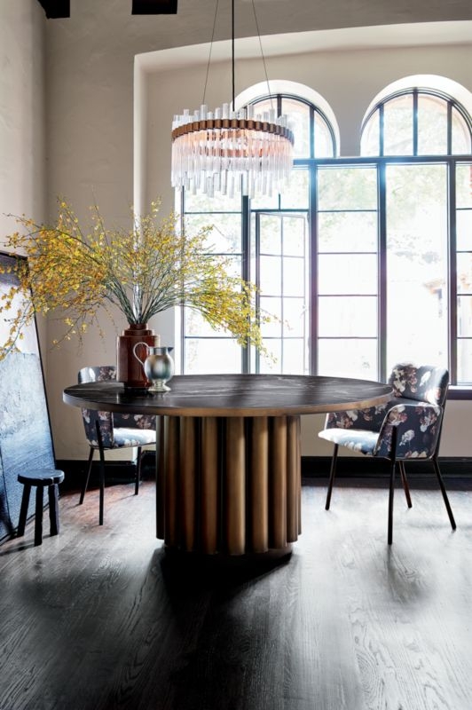 Azalea Floral Dining Chair - Image 1