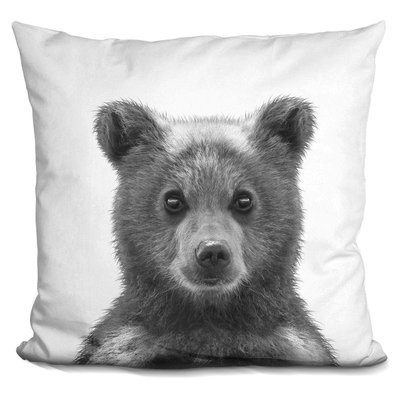 Delvalle Baby Bear Throw Pillow - Image 0