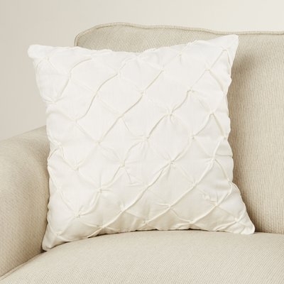 Anley Pintucked Throw Pillow Cover - Image 0