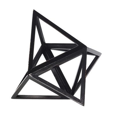 Fruge Elevated Tetrahedron Platonic Sculpture - Image 0