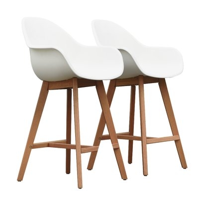 Cruce 27.5" Bar Stool with Arms - Image 0