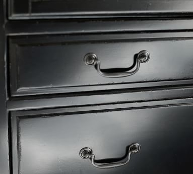 Bronson Bookcase Cabinet, Black - Image 3
