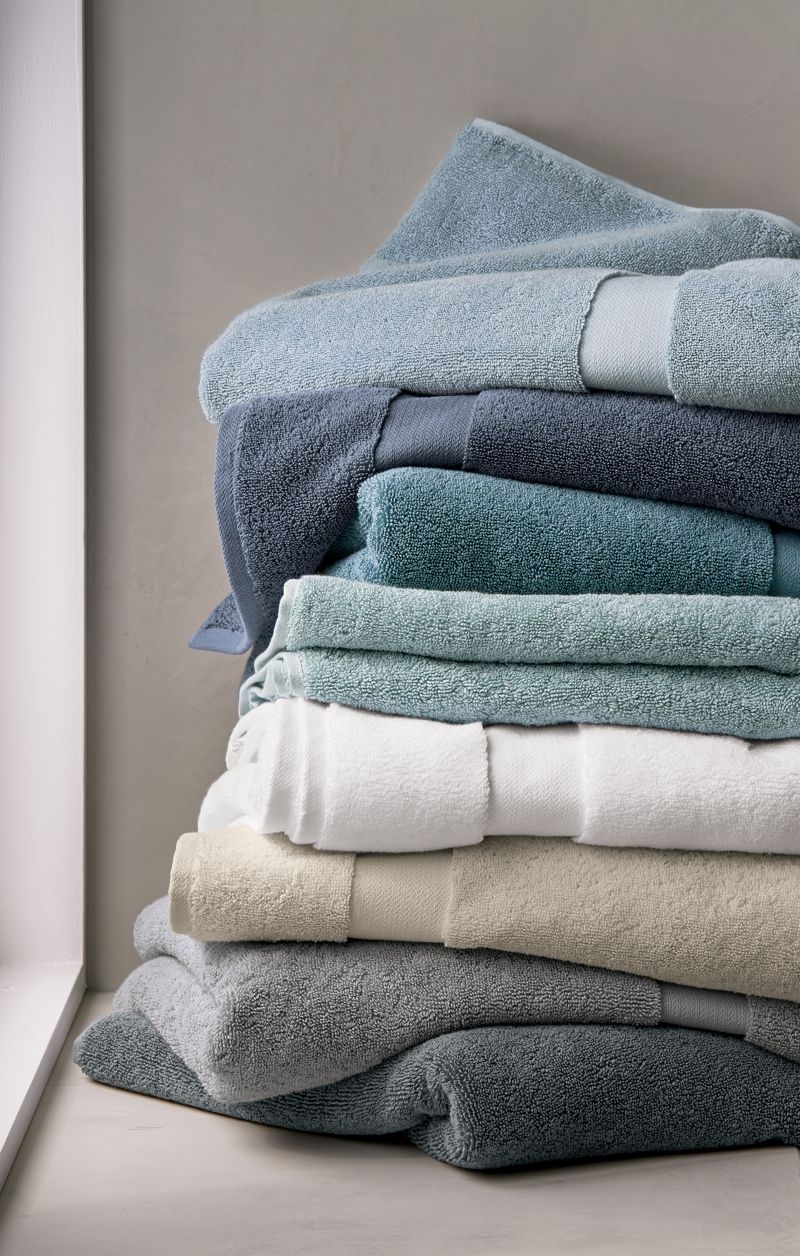 Organic Turkish Cotton Grey Washcloth - Image 1