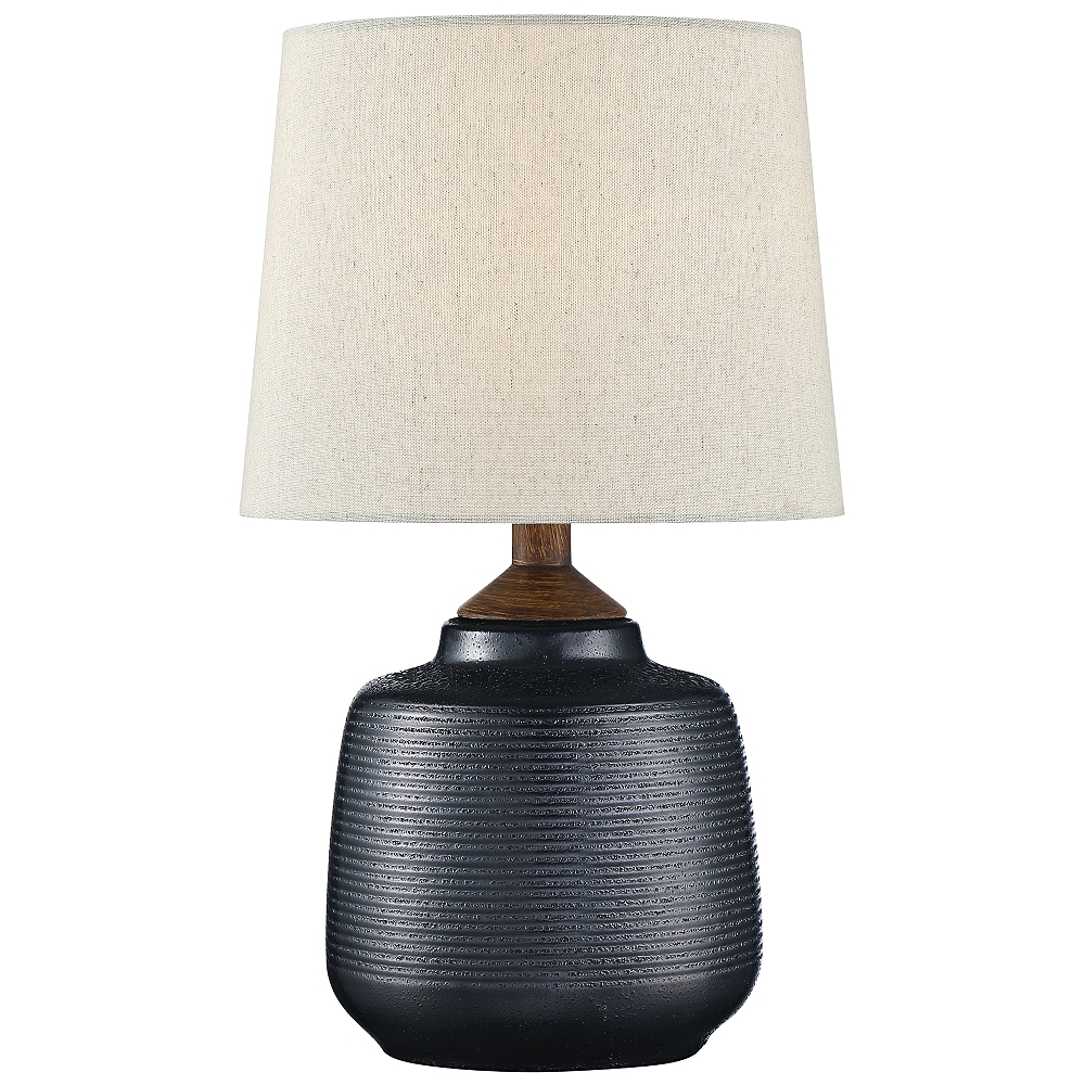 Lite Source Lismore 17"H Painted Bronze Accent Table Lamp - Style # 69R45 - Image 0