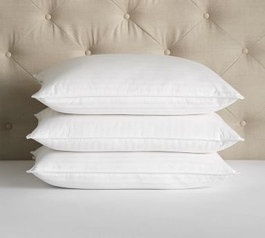 Classic Feather-Down Pillow, King, Medium - Image 2