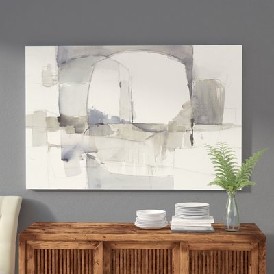 'Improvisation I' Painting Print on Canvas - Image 0