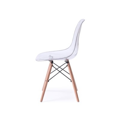 Revell Modern Transparent Dining Chair - Image 0