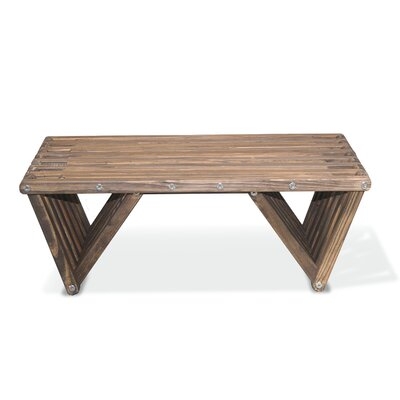 Espresso Brown Darcus Solid Wood Coffee Table - Image 0