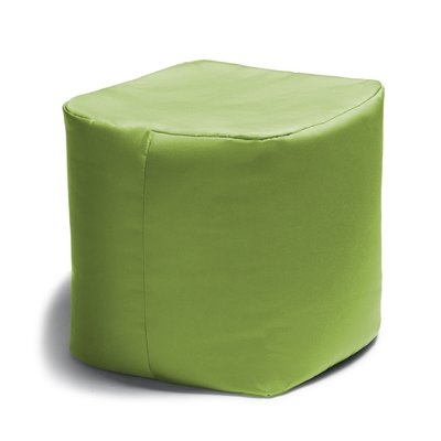 Billings Square Outdoor Pouf Ottoman - Image 0
