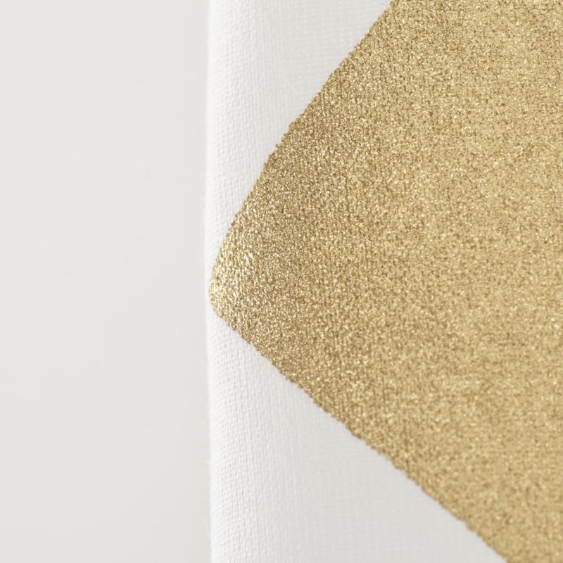 Gold Confetti 84" Curtain - Image 1