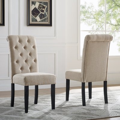 Evelin Upholstered Dining Chair (Set of 2) - Image 0