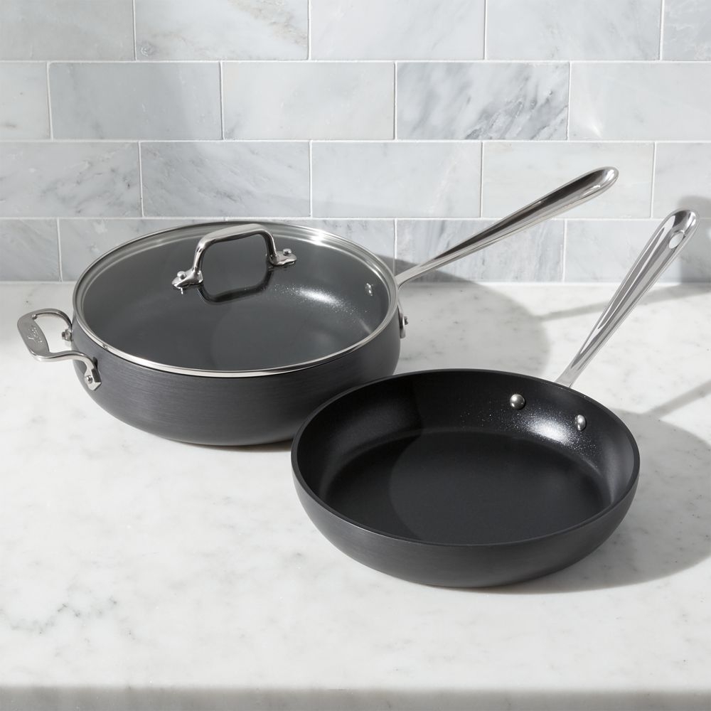 All-Clad ® HA1 Hard Anodized Nonstick 3-Piece Set - Image 0